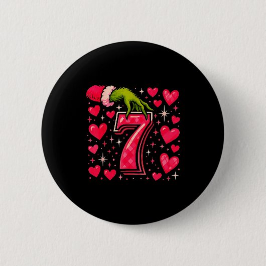 Funny 67 Valentine Meme Couple Matching Love Button (Vorderseite)