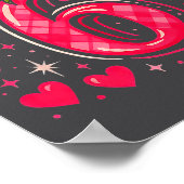 Funny 67 Valentine Meme Couple Matching Love  Poster (Ecke)