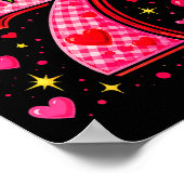 Funny 67 Valentine Meme Couple Matching Love  Poster (Ecke)