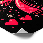 Funny 67 Valentine Meme Couple Matching Love  Poster (Ecke)