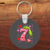 Funny 67 Valentine Meme Couple Matching Love  Schlüsselanhänger (Vorderseite)