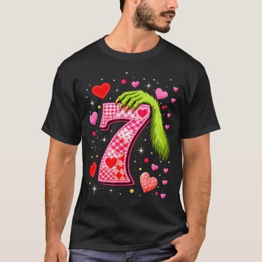 Funny 67 Valentine Meme Couple Matching Love T-Shirt (Vorderseite)