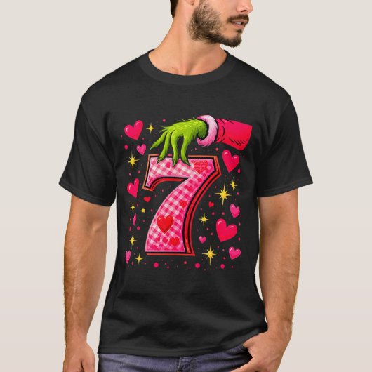 Funny 67 Valentine Meme Couple Matching Love T-Shirt (Vorderseite)