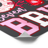 Funny 67 Valentines Bruh Six Seven Meme Heart 6 7  Poster (Ecke)