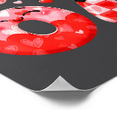 Funny 67 Valentines Meme Six Seven Heart 6 7 Women Poster (Ecke)