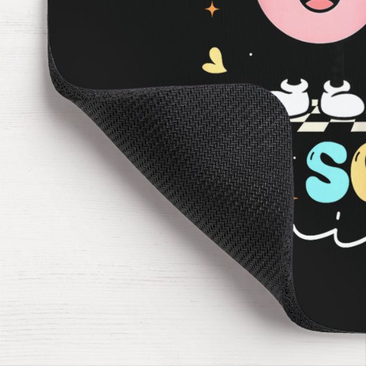 Funny 67th Day Of School Vibes Smile Face Boy Girl Mousepad (Ecke)