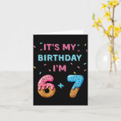 Funny 6 7 13th Birthday - 13th Birthday Six Seven  Karte (Gelbe Blume)