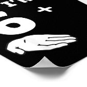 Funny 6 7 13th Birthday - 13th Birthday Six Seven Poster (Ecke)