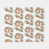 Funny 6-7 Brainrot Teen Meme Kids Christmas Fleecedecke (Vorderseite (Horizontal))