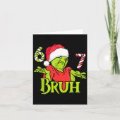 Funny 6 7 Bruh Merry Christmas Santa 67 Meme Men W Karte (Vorderseite)