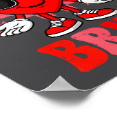 Funny 6 7 Bruh Valentine Six Seven Meme Boys Teens Poster (Ecke)