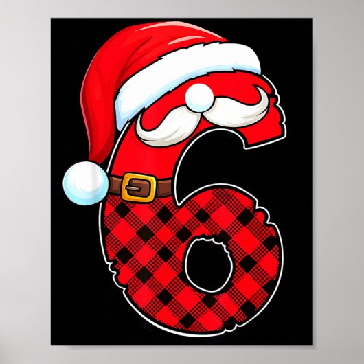 Funny 6 7 Couples Christmas Costume Matching Outfi Poster (Vorne)