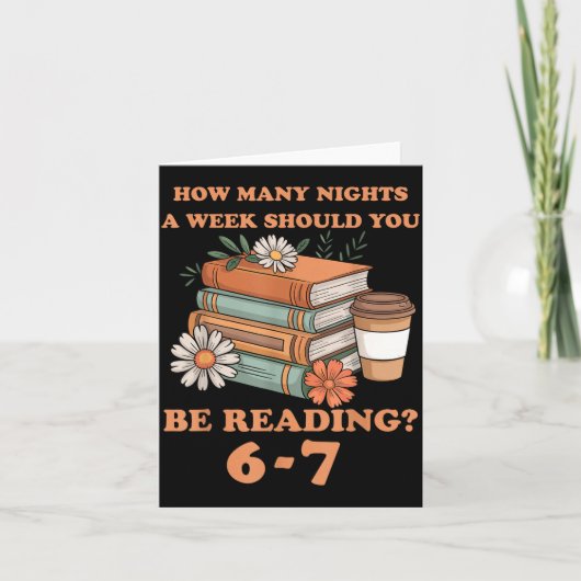 Funny 6-7 Englieacher 67 Meme Reading Karte (Vorderseite)