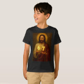 Funny 6 7 Jesus. Absurd Six Seven Meme, Weird Teen T-Shirt (Vorne ganz)