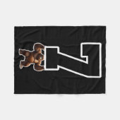 Funny 6 7 Matching Teachers Halloween Costume Gori Fleecedecke (Vorderseite (Horizontal))