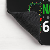 Funny 6-7 Meme Nice Naughty 67 Christmas Brain Rot Mousepad (Ecke)