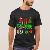 Funny 6-7 Meme Nice Naughty 67 Christmas Brain Rot T-Shirt (Vorderseite)