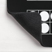 Funny 6 7 Number Math Teachers Students Six Seven Mousepad (Ecke)