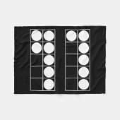 Funny 6 7 Number Teachers Students Six Seven Meme Fleecedecke (Vorderseite (Horizontal))