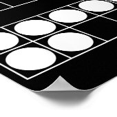 Funny 6 7 Number Teachers Students Six Seven Meme Poster (Ecke)