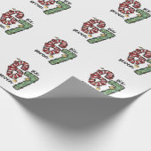 Funny 6 7  Santa Squad Sixty Seven Christmas Geschenkpapier (Ecke)