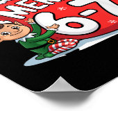 Funny 6 7 Six Seven Meme Christmas Women Men Kids Poster (Ecke)