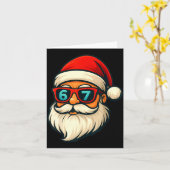 Funny 6 7 Six Seven Meme Santa Face 67 Christmas Y Karte (Gelbe Blume)