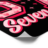 Funny 6 7 Six Seven Meme Saying Valentine Couple M Poster (Ecke)