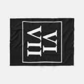 Funny 6 7 Six Seven Roman Numerals Meme History Te Fleecedecke (Vorderseite (Horizontal))