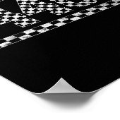 Funny 6 7 Square Root Of 4489 Slang Math Teacher Poster (Ecke)