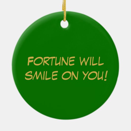 Funny 6 Cartoon Illustration Pig Year 2019 Runde Keramik Ornament (Hinten)