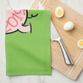 Funny 6 Cartoon Schweinjahr 2019 Küchentücher (Viertel Falte)