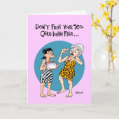 Funny 70. Geburtstag Karte (Gelbe Blume)