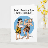 Funny 70. Geburtstag Karte (Gelbe Blume)