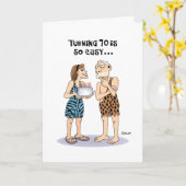 Funny 70. Geburtstag Karte (Gelbe Blume)