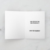 Funny 70. Geburtstag Karte (Innenseite)