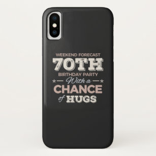 Funny 70. Geburtstag Redewendungen Case-Mate iPhone Hülle
