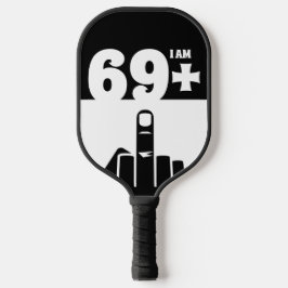 Funny 70. Geburtstagsgeschenk, 69 Plus ein Schachb Pickleball Schläger