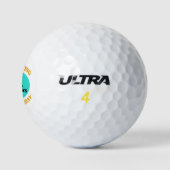 Funny 70. Geburtstagsgeschenk Golfball (Logo)