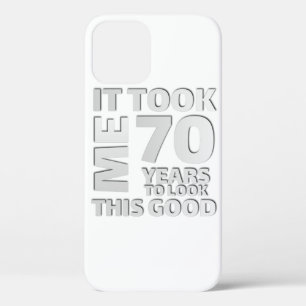 Funny 70 Jahre alt Sprichwort Zitat Case-Mate iPhone Hülle