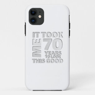 Funny 70 Jahre alt Sprichwort Zitat Case-Mate iPhone Hülle