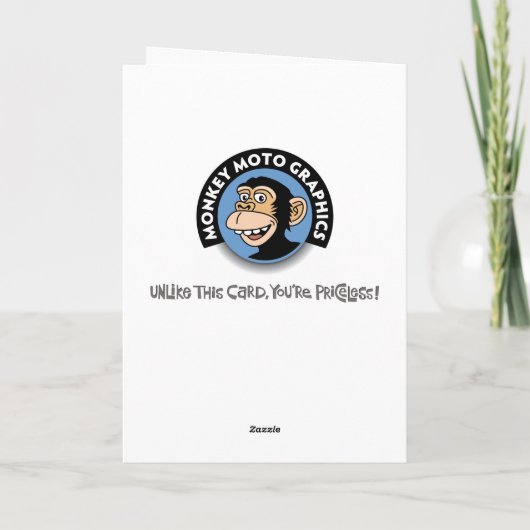 Funny 71. Geburtstag Gruß Karte (Rückseite)