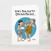 Funny 71. Geburtstag Karte (Vorderseite)