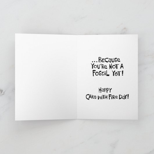 Funny 72. Geburtstag Karte (Innenseite)