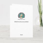 Funny 76. Geburtstag Karte (Rückseite)