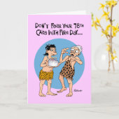 Funny 78. Geburtstag Karte (Gelbe Blume)