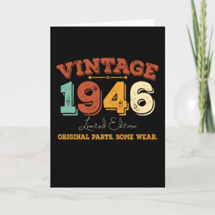 Funny 79 Year Old 1946 Vintag 79. Geburtstagsgesch Karte