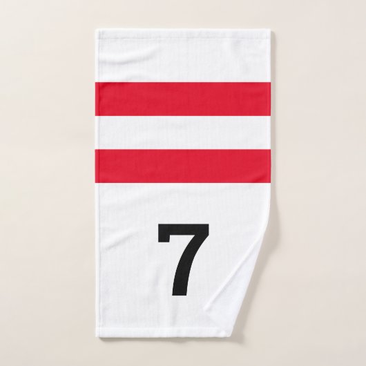 Funny 7 Button für Verlassen Bowlers Bowling Handtuch (Handtuch)