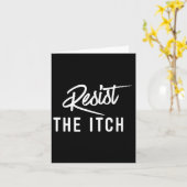 Funny 7-jähriges Shirt - Dem Juckreiz widerstehen Karte (Gelbe Blume)