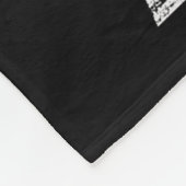 Funny 7 Number Seven Graphic Group Halloween Birth Fleecedecke (Ecke)